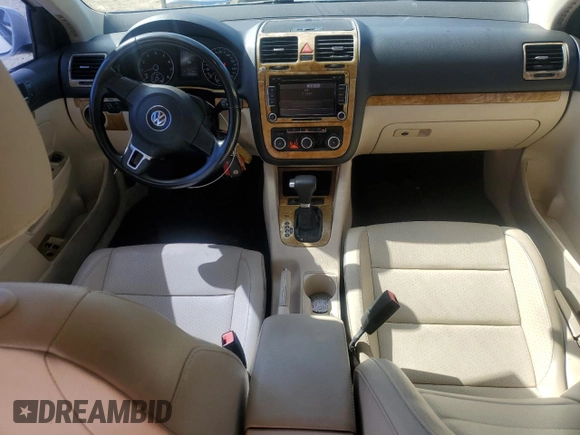 2010 Volkswagen Jetta Wolfsburg Edition with VIN 3VWRJ7AJ2AM060622, listed as a Copart auction lot 72686204 with 146,998 mi miles and Salvage title. Bid and sale history available at DreamBid. Image 8.