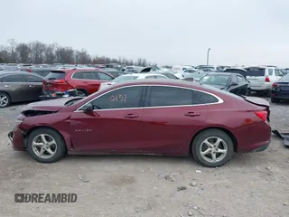 2016 Chevrolet Malibu LS with VIN 1G1ZB5ST6GF256794, listed as a IAAI auction lot 41230157 with 202,643 mi miles and . Bid and sale history available at carsss.com. Image 14.