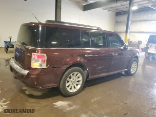 2010 Ford Flex SEL with VIN 2FMGK5CC6ABA42616, listed as a Copart auction lot 85689894 with 158,297 mi miles and Salvage Title. Bid and sale history available at carsss.com. Image 3.