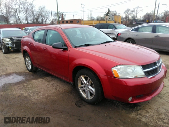 2008 Dodge Avenger SXT with VIN 1B3LC56K28N179796, listed as a IAAI auction lot 41506464 with 130,421 mi miles. Bid and sale history available at carsss.com. Image 1.