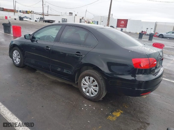 2013 Volkswagen Jetta Sedan S with VIN 3VW2K7AJ2DM390392, listed as a IAAI auction lot 41764483 with 159,834 mi miles. Bid and sale history available at carsss.com. Image 3.