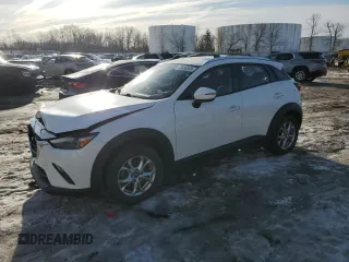 2019 Mazda CX-3 Sport with VIN JM1DKFB71K0423049, listed as a Copart auction lot 48686545 with 44,326 mi miles and Salvage Title. Bid and sale history available at carsss.com. Image 1.