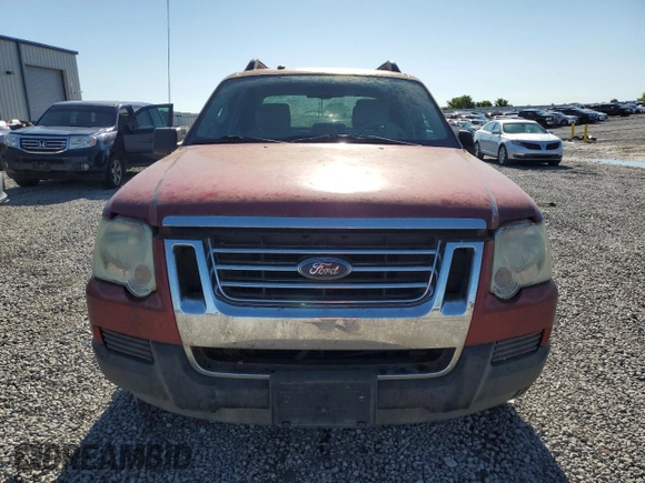2007 Ford Explorer Sport Trac XLT with VIN 1FMEU51887UA09474, listed as a Copart auction lot 57625115 with 128,443 mi miles and Salvage title. Bid and sale history available at DreamBid. Image 5.