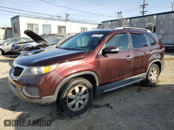 2012 Kia Sorento LX with VIN 5XYKT4A2XCG253591, listed as a Copart auction lot 50077515 with Not Provided miles and Clean Title. Bid and sale history available at carsss.com. Image 1.