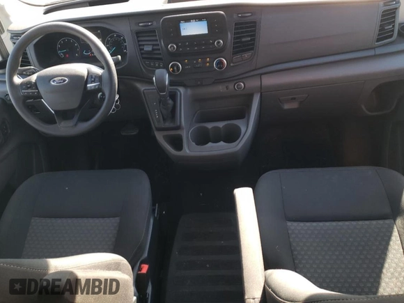 2021 Ford Transit Passenger XL with VIN 1FBAX2C84MKA04547, listed as a Copart auction lot 72682074 with 87,077 mi miles and Salvage Title. Bid and sale history available at DreamBid. Image 8.