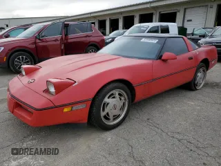 1989 Chevrolet Corvette with VIN 1G1YY2181K5117046, listed as a Copart auction lot 52690925 with 64,564 mi miles and Clean Title. Bid and sale history available at carsss.com. Image 1.