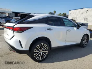 2023 Lexus RX with VIN 2T2BBMCA7PC016805, listed as a Copart auction lot 87899685 with 20,693 mi miles and Salvage Title. Bid and sale history available at carsss.com. Image 3.