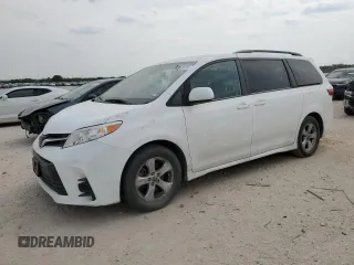 2019 Toyota Sienna LE Auto Access Seat with VIN 5TDKZ3DCXKS009521, listed as a Copart auction lot 53883075 with 64,554 mi miles and Clean title. Bid and sale history available at DreamBid. Image 1.