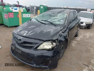 2011 Toyota Corolla L with VIN JTDBU4EE2B9158833, listed as a IAAI auction lot 42120661 with Not Provided miles. Bid and sale history available at carsss.com. Image 2.