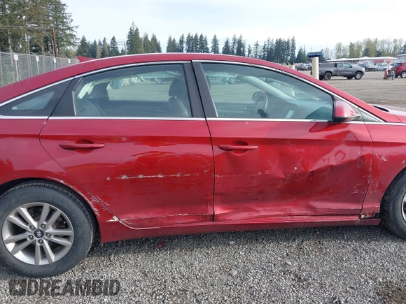 2016 Hyundai Sonata SE with VIN 5NPE24AF0GH261359, listed as a IAAI auction lot 42005720 with 100,889 mi miles and . Bid and sale history available at carsss.com. Image 6.