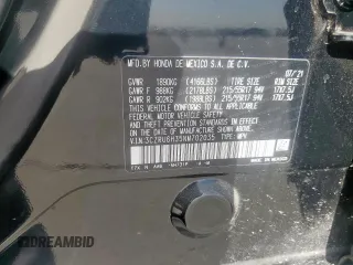 2022 Honda HR-V LX with VIN 3CZRU6H35NM702035, listed as a Copart auction lot 52125695 with Not Provided miles and Salvage Title. Bid and sale history available at carsss.com. Image 13.
