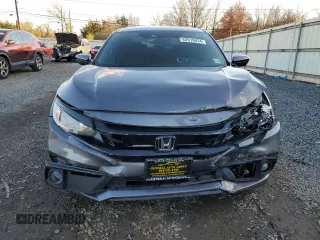 2019 Honda Civic Sport with VIN 2HGFC2F84KH507235, listed as a Copart auction lot 82616034 with 95,751 mi miles and Salvage title. Bid and sale history available at DreamBid. Image 5.