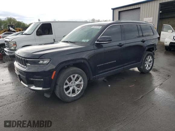 2022 Jeep Grand Cherokee Limited z VIN 1C4RJKBG5N8578842, wystawiony jako Copart lot #55616725 z przebiegiem 54 007 mil mil oraz Szkoda całkowita • Salvage title. Historia ofert i sprzedaży dostępna na DreamBid. Obrazek 1.