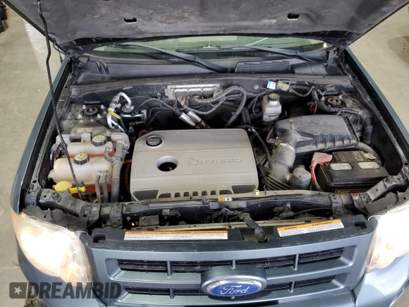 2011 Ford Escape Hybrid with VIN 1FMCU5K30BKC19663, listed as a Copart auction lot 63688205 with 176,376 mi miles and Clean title. Bid and sale history available at DreamBid. Image 12.