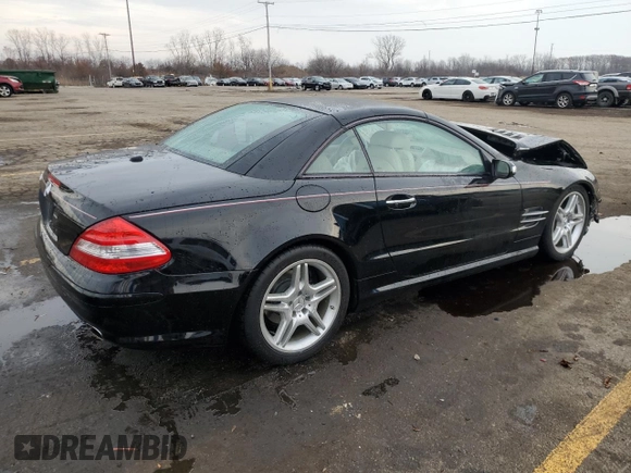 2008 Mercedes-Benz SL 550 with VIN WDBSK71F98F139873, listed as a Copart auction lot 81254064 with Not provided miles and Clean title. Bid and sale history available at DreamBid. Image 3.