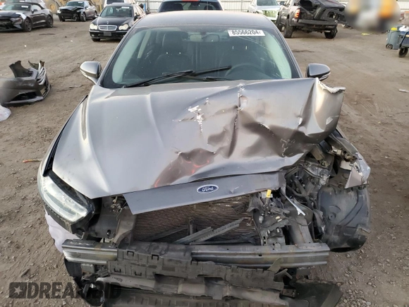 2014 Ford Fusion Titanium with VIN 3FA6P0K9XER367549, listed as a Copart auction lot 85566204 with 117,243 mi miles and Salvage Title. Bid and sale history available at DreamBid. Image 5.