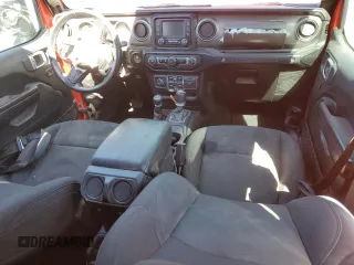 2020 Jeep Wrangler Unlimited Sport S with VIN 1C4HJXDN2LW279810, listed as a Copart auction lot 47481755 with 106,667 mi miles and Salvage Title. Bid and sale history available at carsss.com. Image 8.