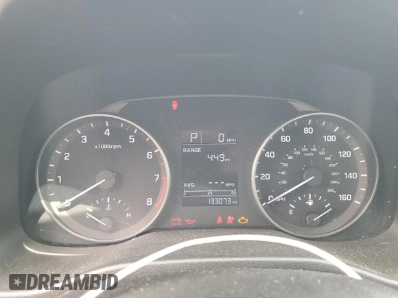 2017 Hyundai Elantra SE with VIN 5NPD74LF8HH210770, listed as a Copart auction lot 55426955 with 133,073 mi miles and Salvage Title. Bid and sale history available at DreamBid. Image 9.