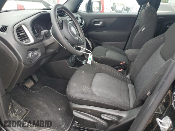 2021 Jeep Renegade 80th Anniversary with VIN ZACNJDBB2MPM96425, listed as a Copart auction lot 58509735 with 20,518 mi miles and Salvage title. Bid and sale history available at DreamBid. Image 7.