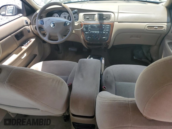2003 Mercury Sable GS with VIN 1MEFM50U33A632888, listed as a Copart auction lot 61183765 with 210,362 mi miles and Salvage title. Bid and sale history available at DreamBid. Image 8.