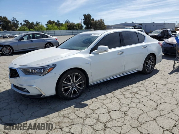 2019 Acura RLX Hybrid Advance z VIN JH4KC2F94KC000309, wystawiony jako Copart lot #54513735 z przebiegiem Nie podano mil oraz Szkoda całkowita • Salvage title. Historia ofert i sprzedaży dostępna na DreamBid. Obrazek 1.