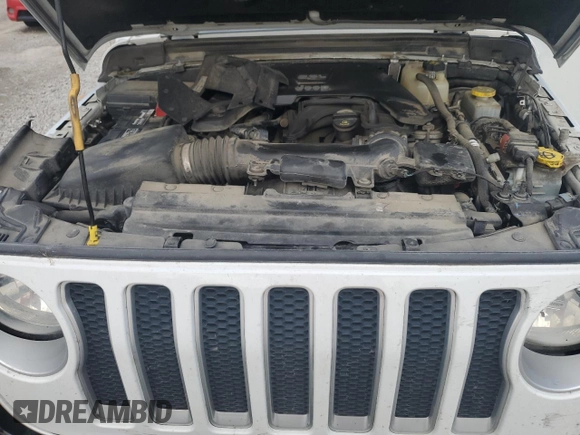 2019 Jeep Wrangler Unlimited Sahara с VIN 1C4HJXEG6KW580031, выставлен на аукционе Copart как лот 59687835 с пробегом 136 590 миль миль и Списание • Salvage title. История ставок и продаж доступна на DreamBid. Изображение 11.