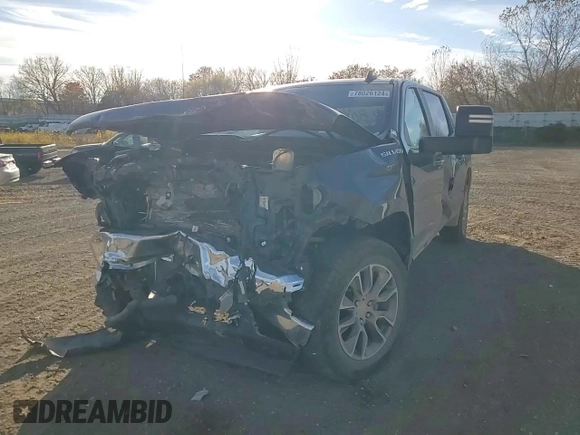 2021 Chevrolet Silverado 1500 LT with VIN 1GCUYDET0MZ251221, listed as a Copart auction lot 78026124 with 87,231 mi miles and Non Repairable. Bid and sale history available at carsss.com. Image 11.
