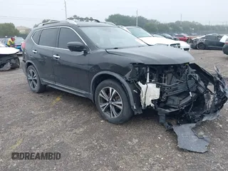 2017 Nissan Rogue SL with VIN JN8AT2MT9HW407176, listed as a IAAI auction lot 41406240 with 93,657 mi miles and . Bid and sale history available at DreamBid. Image 1.