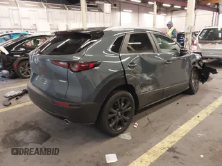 2023 Mazda CX-30 2.5 S Carbon Edition with VIN 3MVDMBCM3PM567115, listed as a IAAI auction lot 41079869 with 7,158 mi miles. Bid and sale history available at carsss.com. Image 4.