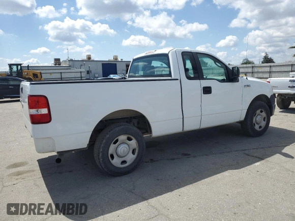 2008 Ford F-150 XL with VIN 1FTRF12218KC34075, listed as a Copart auction lot 51167955 with 158,984 mi miles and Clean Title. Bid and sale history available at carsss.com. Image 3.