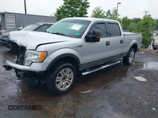 2011 Ford F-150 XLT with VIN 1FTFW1ETXBFC46619, listed as a IAAI auction lot 42509401 with 141,889 mi miles and . Bid and sale history available at DreamBid. Image 2.