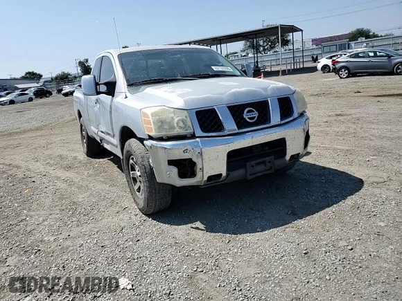 2005 Nissan Titan SE with VIN 1N6AA06B25N551841, listed as a Copart auction lot 62160285 with 167,019 mi miles and Salvage title. Bid and sale history available at DreamBid. Image 13.