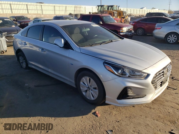 2018 Hyundai Sonata Hybrid SE with VIN KMHE24L39JA086803, listed as a Copart auction lot 80312534 with 0 mi miles and Clean Title. Bid and sale history available at carsss.com. Image 4.