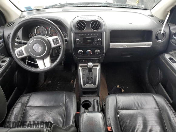 2015 Jeep Compass Latitude with VIN 1C4NJDEB2FD293082, listed as a Copart auction lot 45030955 with 147,275 mi miles and Salvage Title. Bid and sale history available at carsss.com. Image 8.