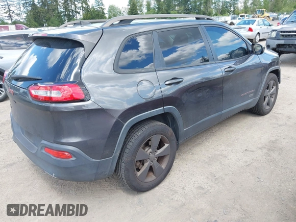 2016 Jeep Cherokee Latitude z VIN 1C4PJMCB9GW293047, wystawiony jako IAAI lot #42325392 z przebiegiem 127 706 mil mil oraz . Historia ofert i sprzedaży dostępna na DreamBid. Obrazek 4.