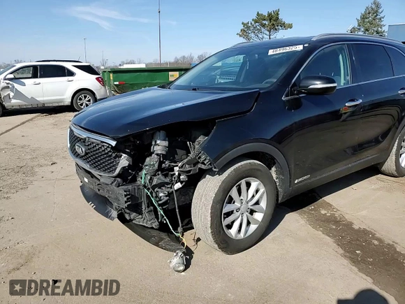 2017 Kia Sorento LX with VIN 5XYPGDA57HG198917, listed as a Copart auction lot 48496325 with 115,667 mi miles and Salvage Title. Bid and sale history available at DreamBid. Image 11.