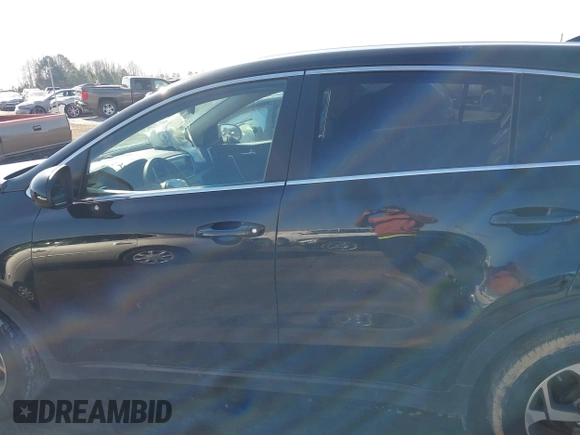 2020 Kia Sportage LX with VIN KNDPM3ACXL7808431, listed as a IAAI auction lot 41614114 with 123,400 mi miles. Bid and sale history available at carsss.com. Image 13.