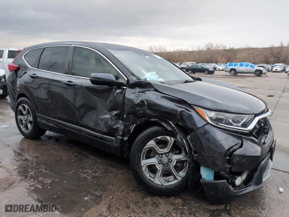 2019 Honda CR-V EX with VIN 5J6RW2H53KA014791, listed as a Copart auction lot 51961465 with 38,722 mi miles and Salvage Title. Bid and sale history available at carsss.com. Image 4.