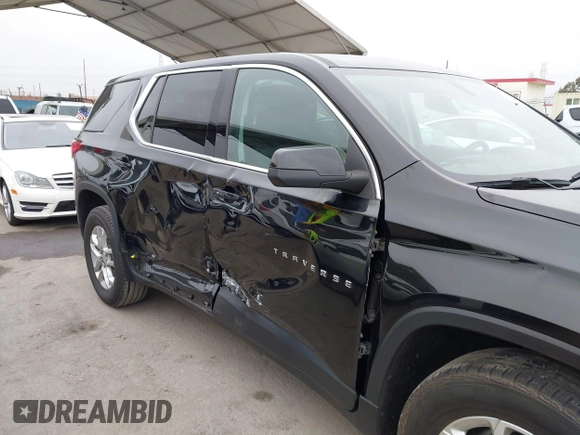 2021 Chevrolet Traverse LS with VIN 1GNERFKW1MJ264769, listed as a IAAI auction lot 42100515 with 55,971 mi miles and . Bid and sale history available at DreamBid. Image 6.