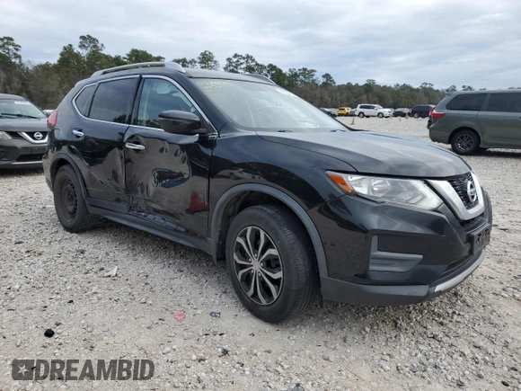 2017 Nissan Rogue SV with VIN JN8AT2MT0HW147220, listed as a Copart auction lot 41434355 with 140,940 mi miles and Salvage Title. Bid and sale history available at carsss.com. Image 4.
