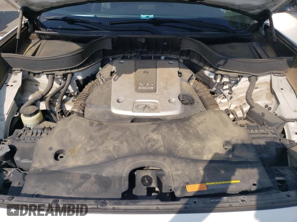 2016 Infiniti QX70 z VIN JN8CS1MU4GM670023, wystawiony jako Copart lot #59185875 z przebiegiem 123 880 mil mil oraz Szkoda całkowita • Salvage title. Historia ofert i sprzedaży dostępna na DreamBid. Obrazek 12.