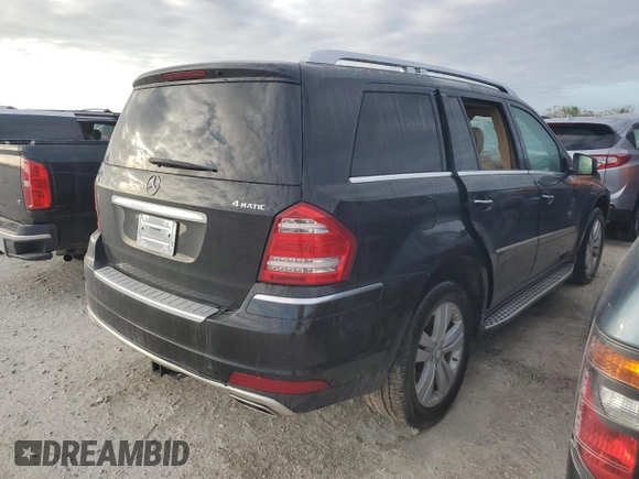 2012 Mercedes-Benz GL-Class GL 450 with VIN 4JGBF7BE0CA773408, listed as a Copart auction lot 76106444 with 130,622 mi miles and Salvage Title. Bid and sale history available at carsss.com. Image 3.