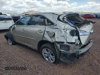 2012 Lexus RX 450h with VIN JTJBC1BA3C2435404, listed as a Copart auction lot 50693325 with 164,221 mi miles and Salvage Title. Bid and sale history available at DreamBid. Image 2.