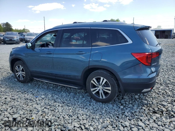 2016 Honda Pilot EX-L with VIN 5FNYF6H55GB093405, listed as a Copart auction lot 53631225 with 41,430 mi miles and Salvage Title. Bid and sale history available at DreamBid. Image 2.