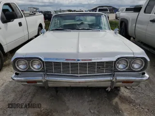 1964 Chevrolet Impala с VIN 41847J219664, выставлен на аукционе Copart как лот 75891214 с пробегом 47 312 миль миль и Списание • Salvage title. История ставок и продаж доступна на DreamBid. Изображение 5.