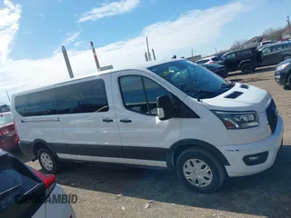 2023 Ford Transit Passenger XL with VIN 1FBAX2YG2PKA45201, listed as a IAAI auction lot 41796428 with 34,040 mi miles and . Bid and sale history available at DreamBid. Image 13.