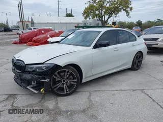 2022 BMW 3 Series 330i with VIN 3MW5R1J06N8C46898, listed as a IAAI auction lot 41715618 with 44,533 mi miles. Bid and sale history available at carsss.com. Image 19.