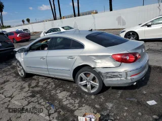 2012 Volkswagen CC Lux with VIN WVWHN7AN0CE513778, listed as a Copart auction lot 42452055 with 0 mi miles and Clean Title. Bid and sale history available at carsss.com. Image 2.