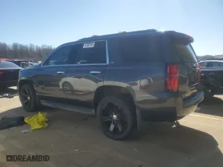 2015 Chevrolet Tahoe LS with VIN 1GNSKAKCXFR116446, listed as a Copart auction lot 47087345 with 185,989 mi miles and Salvage Title. Bid and sale history available at carsss.com. Image 2.
