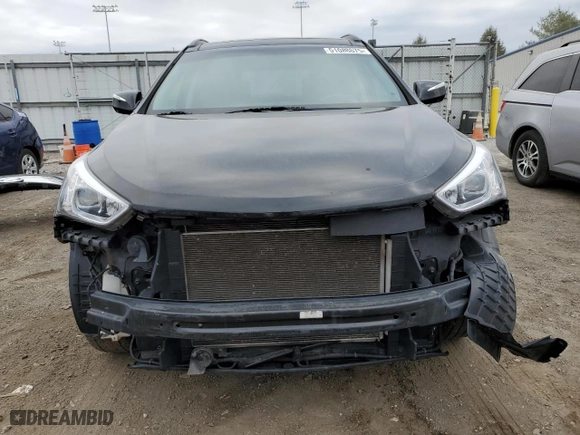2015 Hyundai Santa Fe Sport with VIN 5XYZU3LB0FG244647, listed as a Copart auction lot 51088675 with 104,488 mi miles and Salvage Title. Bid and sale history available at carsss.com. Image 5.
